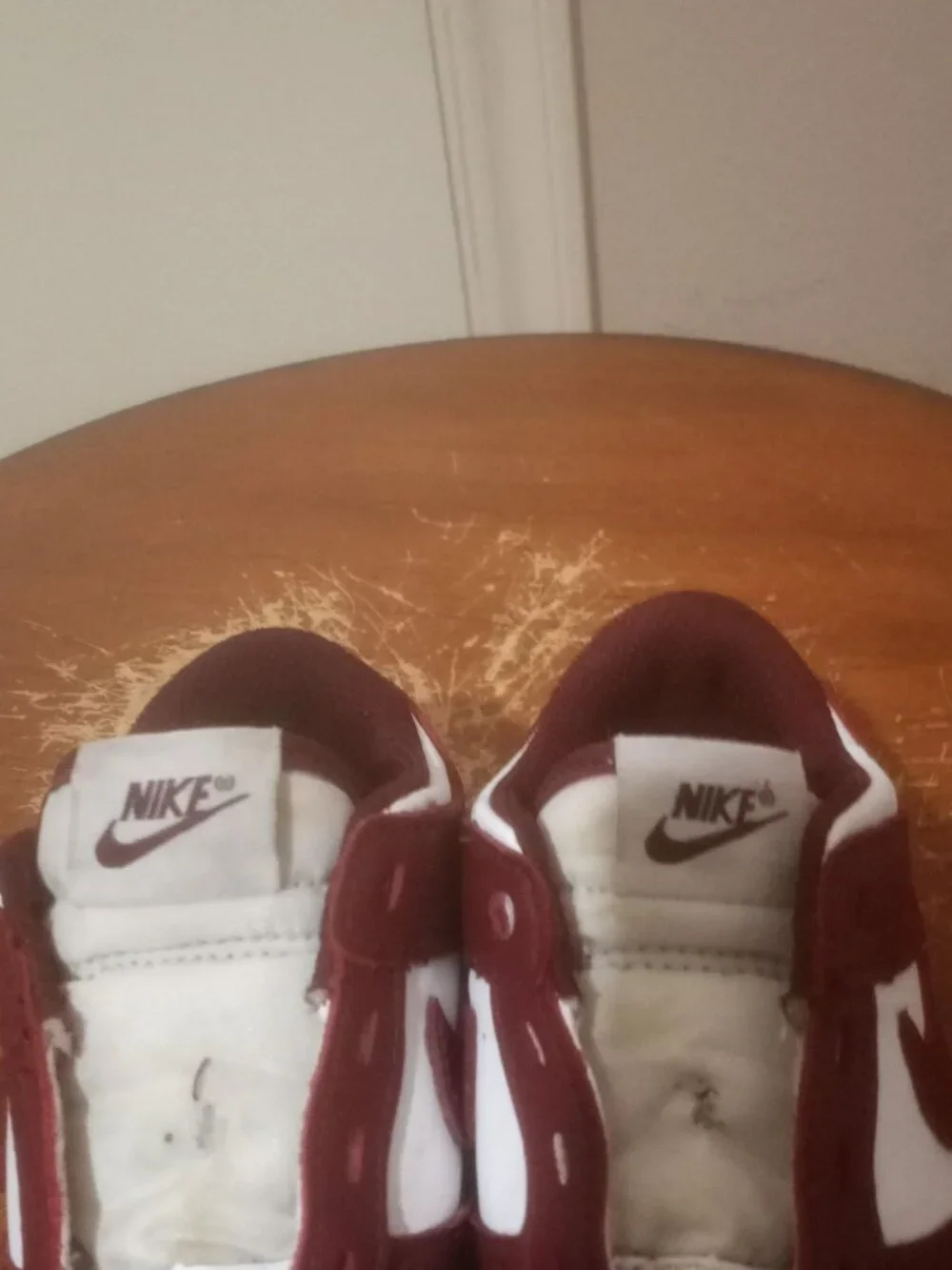 Nike Dunk Low White Redwood TD Toddler FB9107-115 8C Retro Authentic Sneakers - Picture 6 of 13